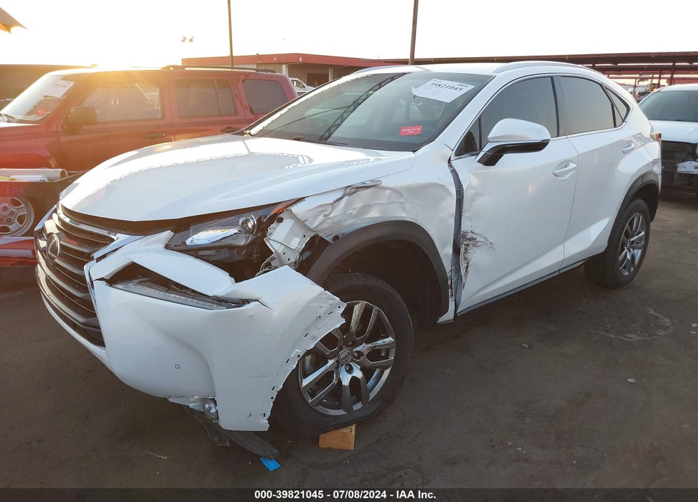 2016 LEXUS NX 200T VIN: JTJBARBZ5G2067436