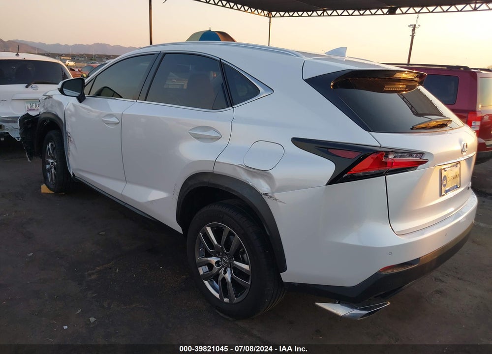 2016 LEXUS NX 200T VIN: JTJBARBZ5G2067436