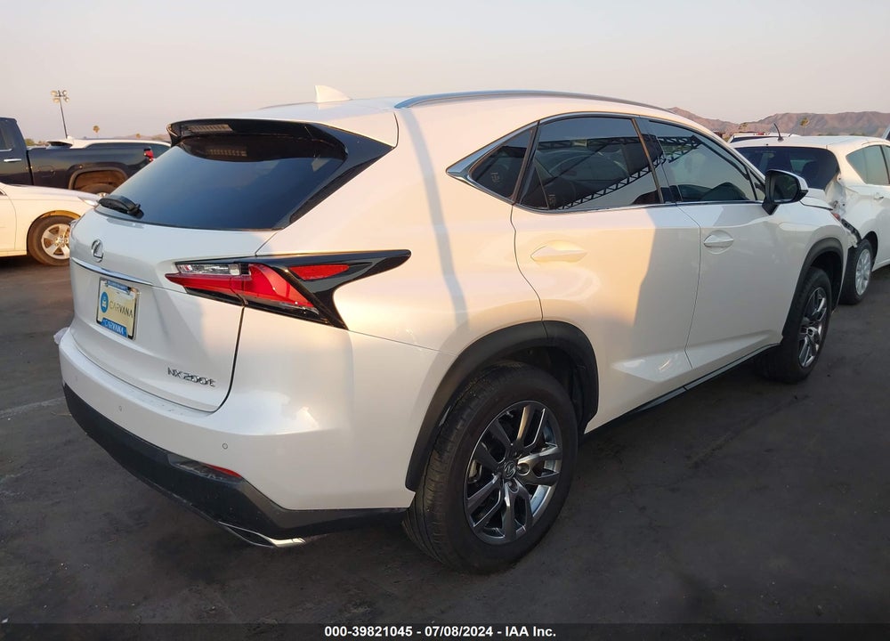 2016 LEXUS NX 200T VIN: JTJBARBZ5G2067436
