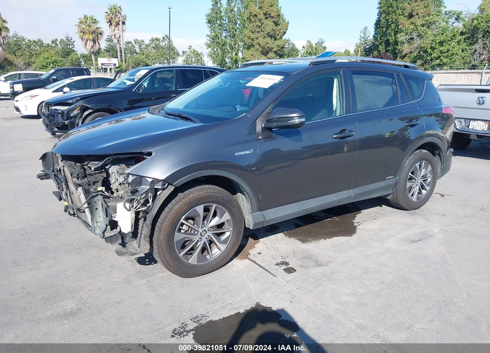 2016 TOYOTA RAV4 HYBRID XLE VIN: JTMRJREV2GD002350