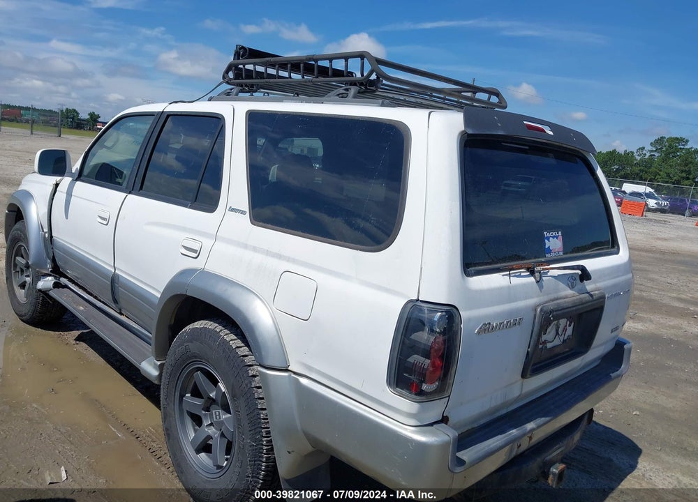 1999 TOYOTA 4RUNNER LIMITED V6 VIN: JT3HN87R9X9028350