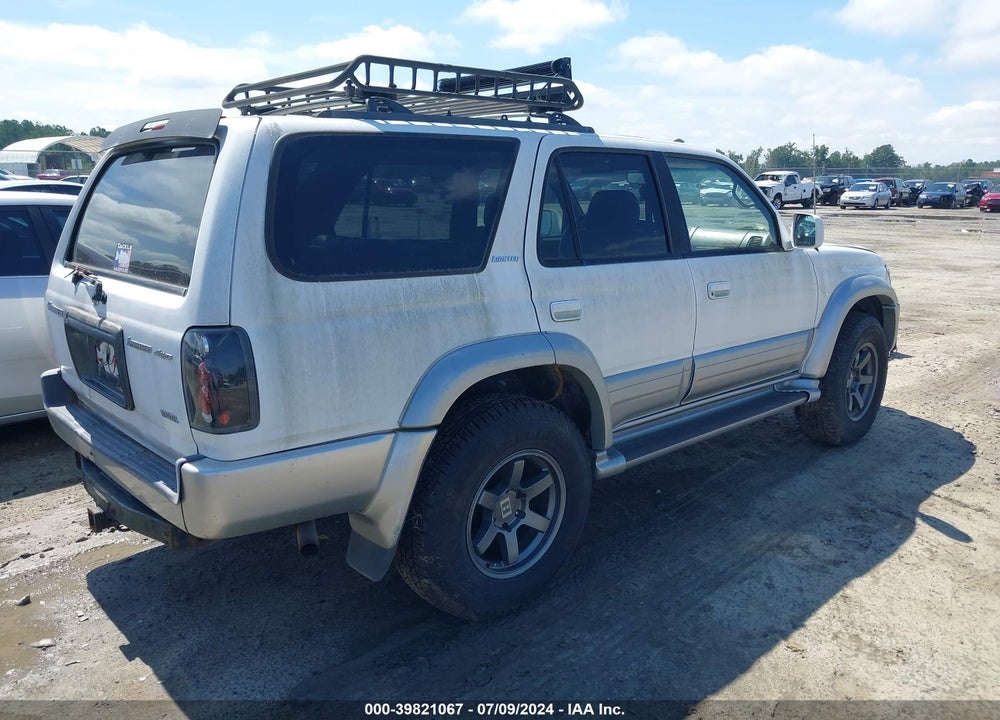 1999 TOYOTA 4RUNNER LIMITED V6 VIN: JT3HN87R9X9028350