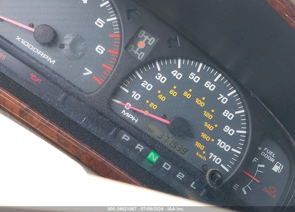 1999 TOYOTA 4RUNNER LIMITED V6 VIN: JT3HN87R9X9028350