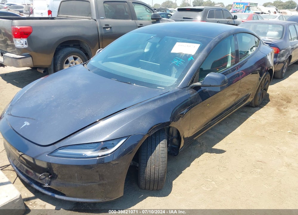 2024 TESLA MODEL 3 REAR-WHEEL DRIVE VIN: 5YJ3E1EA6RF726255