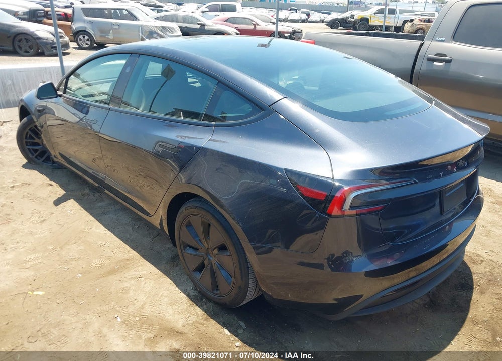 2024 TESLA MODEL 3 REAR-WHEEL DRIVE VIN: 5YJ3E1EA6RF726255