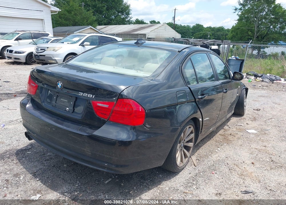 2011 BMW 328I VIN: WBAPH7C52BE682454