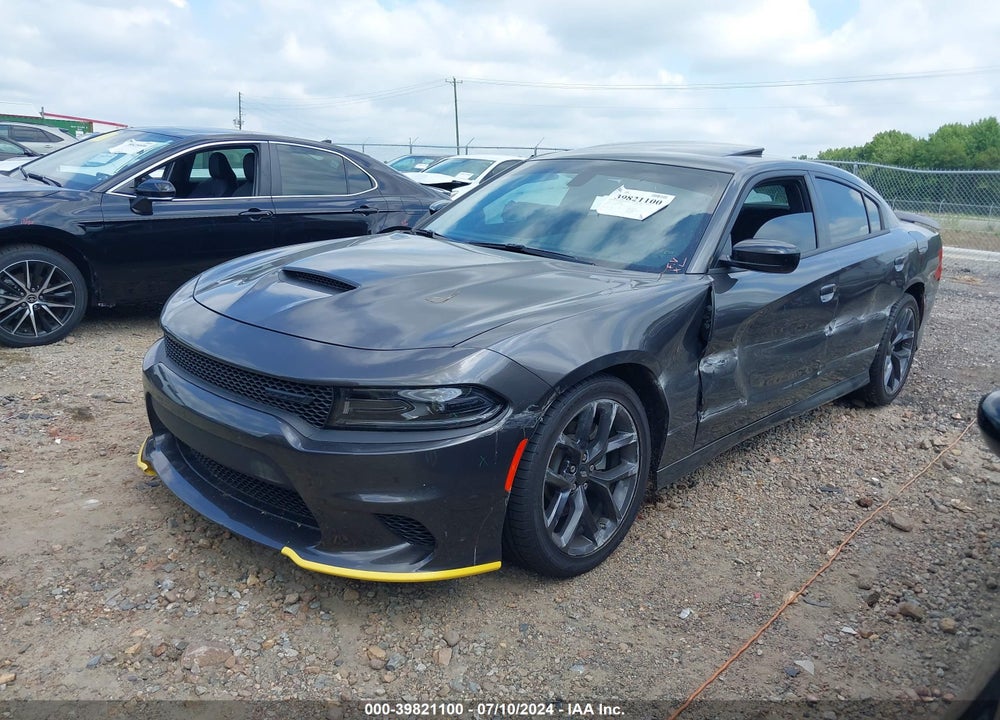 2023 DODGE CHARGER GT VIN: 2C3CDXHG8PH672989