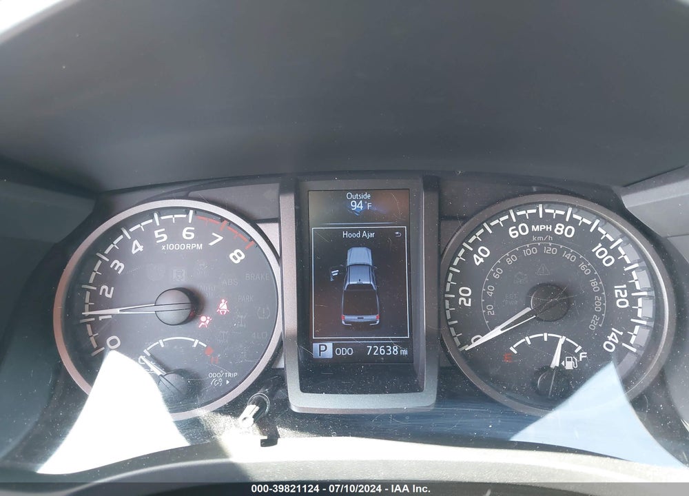 2019 TOYOTA TACOMA TRD OFF ROAD VIN: 3TMCZ5AN0KM243138