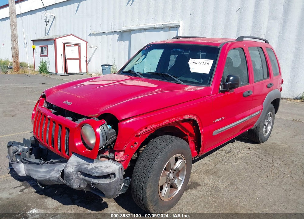 2004 JEEP LIBERTY SPORT VIN: 1J4GK48K04W147454