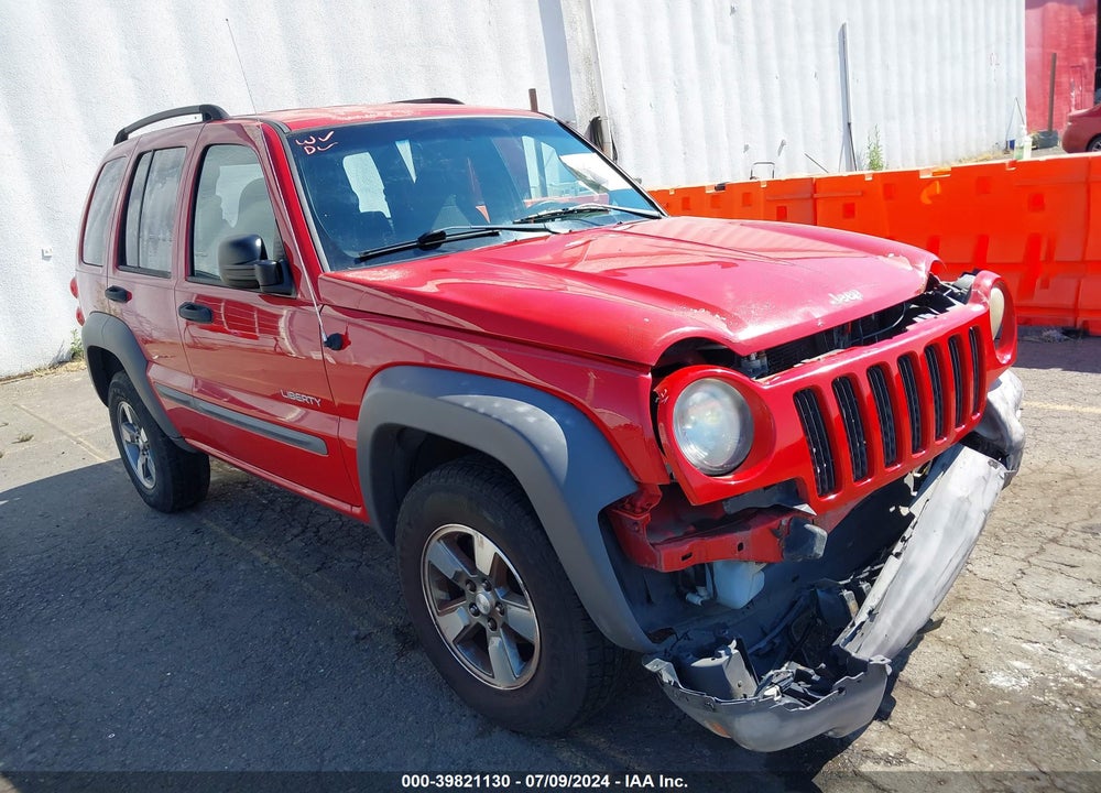 2004 JEEP LIBERTY SPORT VIN: 1J4GK48K04W147454