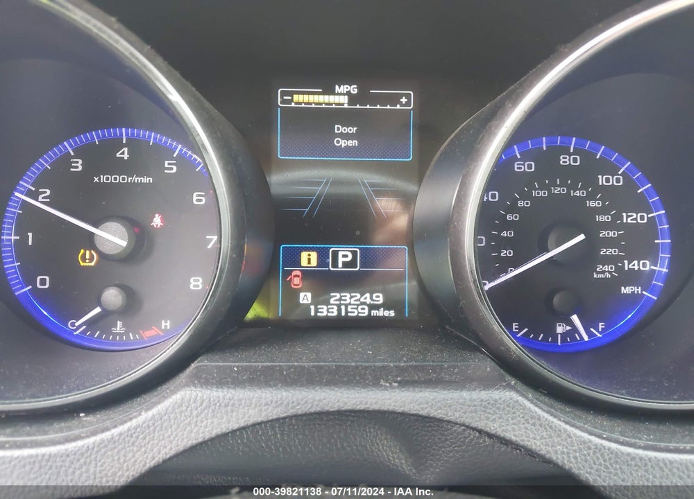 2016 SUBARU OUTBACK 2.5I LIMITED VIN: 4S4BSANC8G3252160
