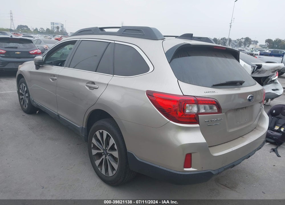 2016 SUBARU OUTBACK 2.5I LIMITED VIN: 4S4BSANC8G3252160