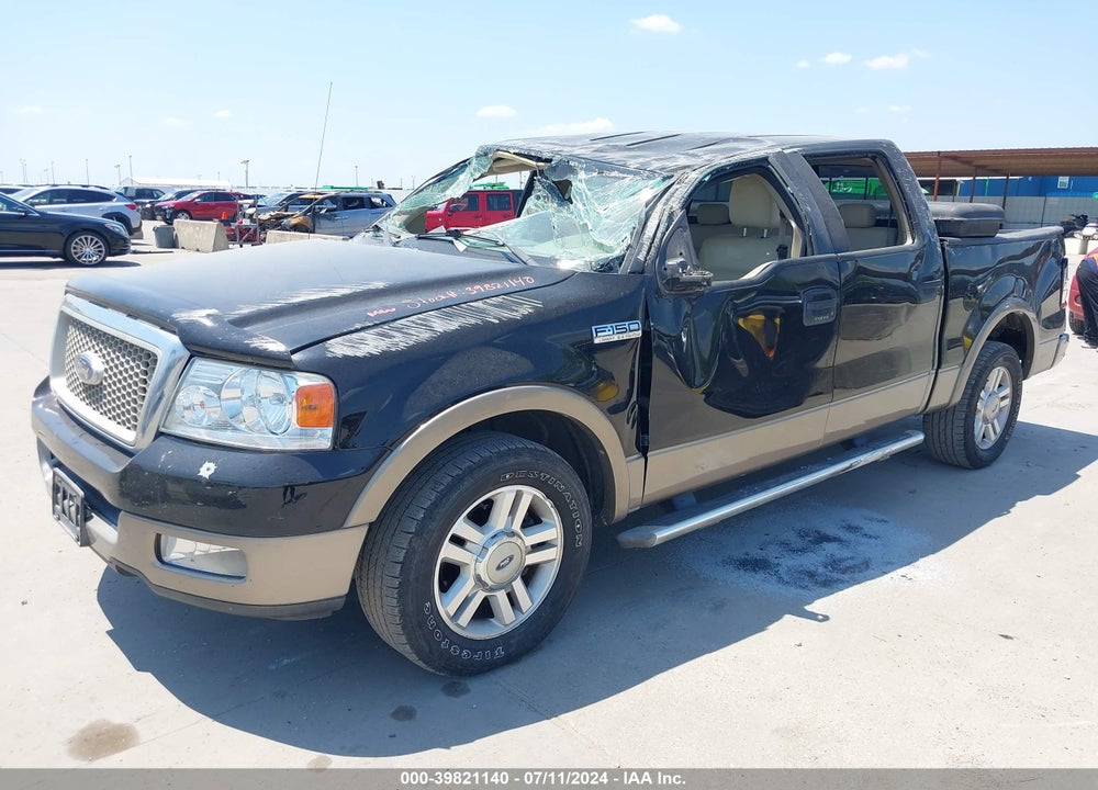 2004 FORD F-150 LARIAT/XLT VIN: 1FTPW125X4KC77566