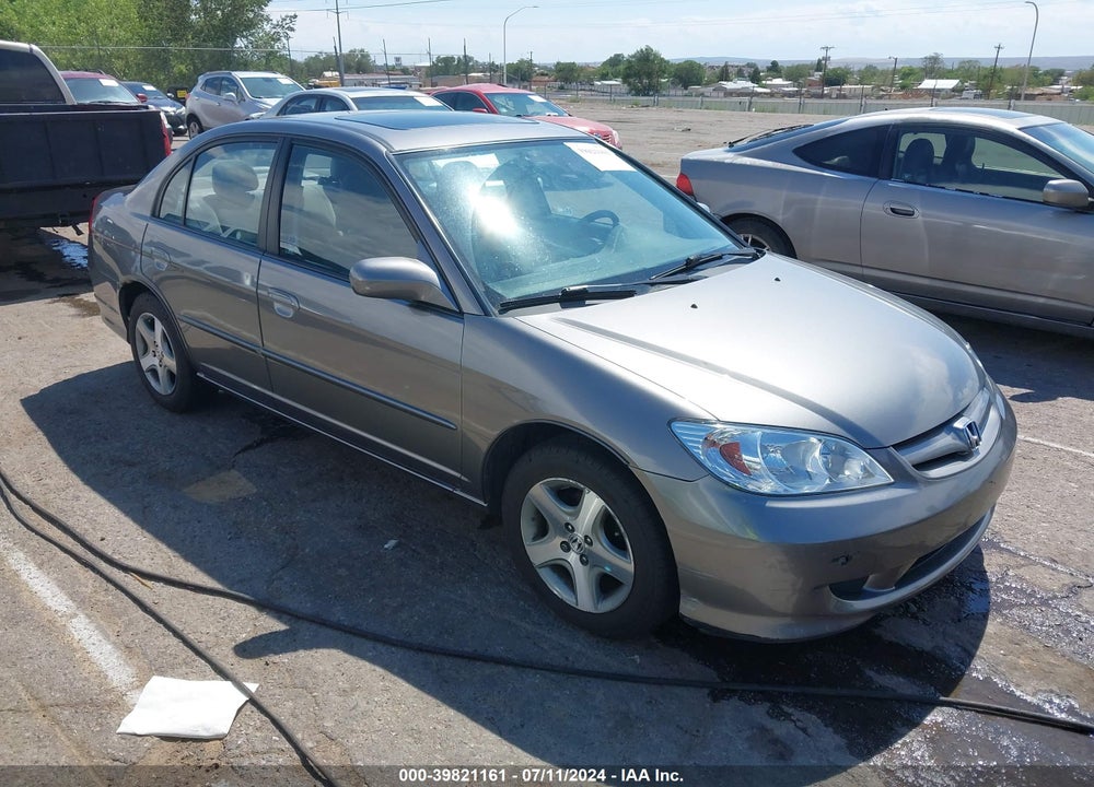 2005 HONDA CIVIC EX VIN: 2HGES26835H563461
