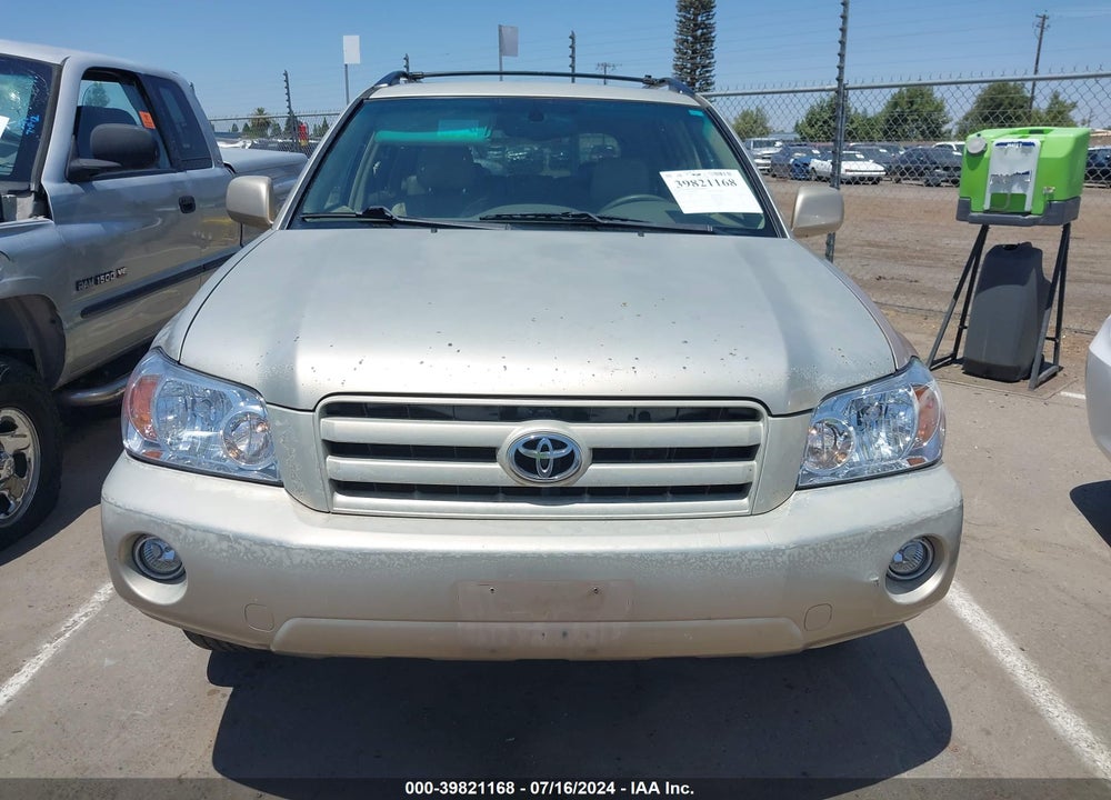 2005 TOYOTA HIGHLANDER LIMITED V6 VIN: JTEDP21A650071075