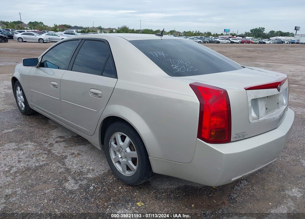 2007 CADILLAC CTS STANDARD VIN: 1G6DM57T270163863