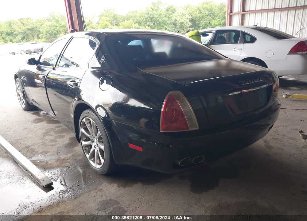 2006 MASERATI QUATTROPORTE EXECUTIVE GT/SPORT GT VIN: ZAMCE39A860020867