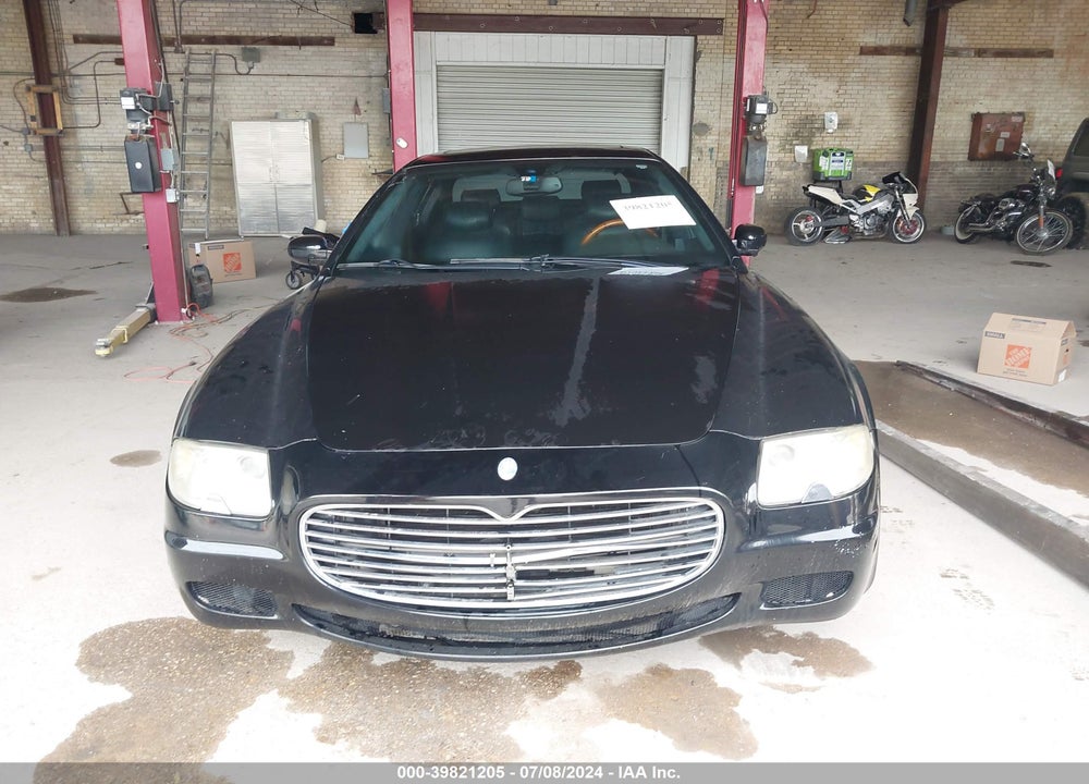 2006 MASERATI QUATTROPORTE EXECUTIVE GT/SPORT GT VIN: ZAMCE39A860020867