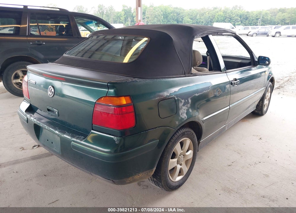 2001 VOLKSWAGEN CABRIO GLS VIN: 3VWCC21V51M806678