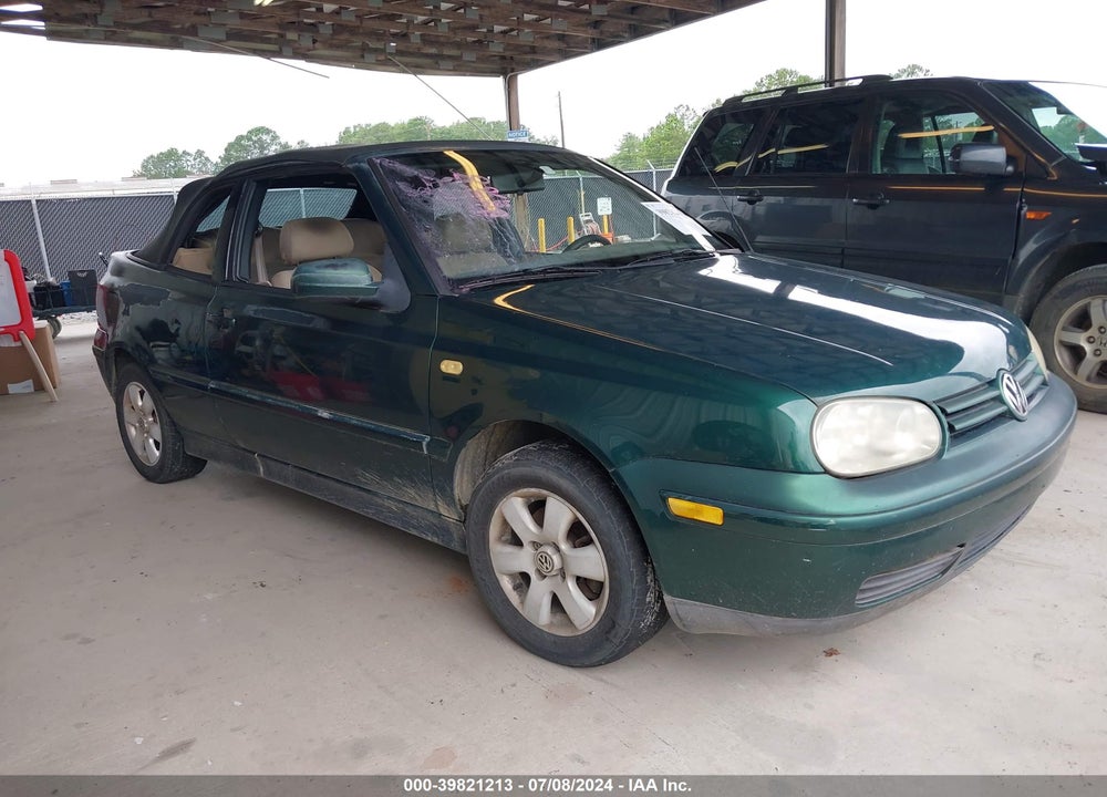 2001 VOLKSWAGEN CABRIO GLS VIN: 3VWCC21V51M806678