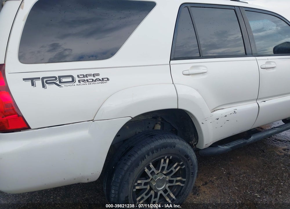 2006 TOYOTA 4RUNNER SR5 SPORT V6 VIN: JTEZU14R760071369