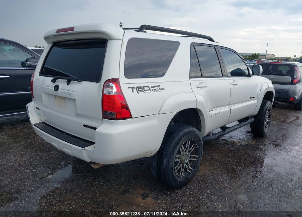 2006 TOYOTA 4RUNNER SR5 SPORT V6 VIN: JTEZU14R760071369