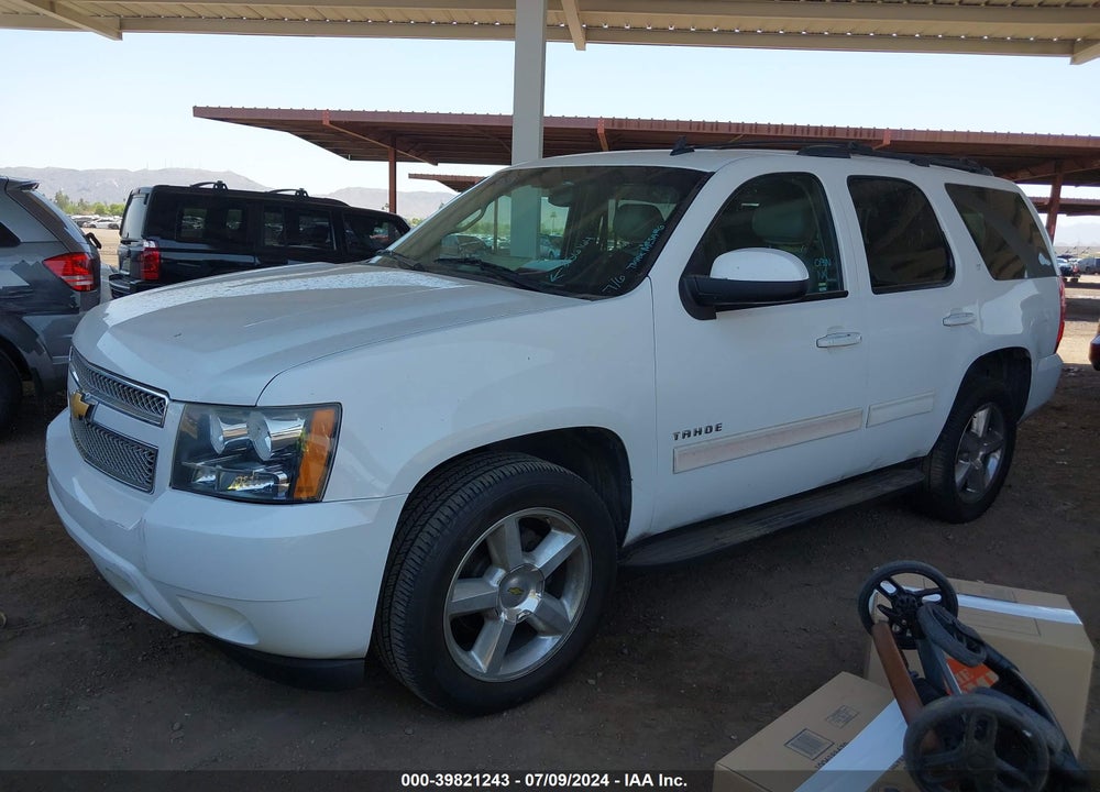 2013 CHEVROLET TAHOE LT VIN: 1GNSCBE07DR256164