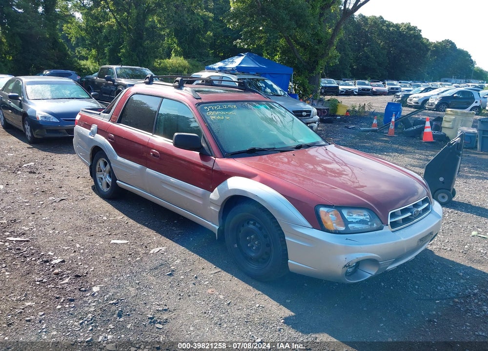 2003 SUBARU BAJA VIN: 4S4BT61C537100730