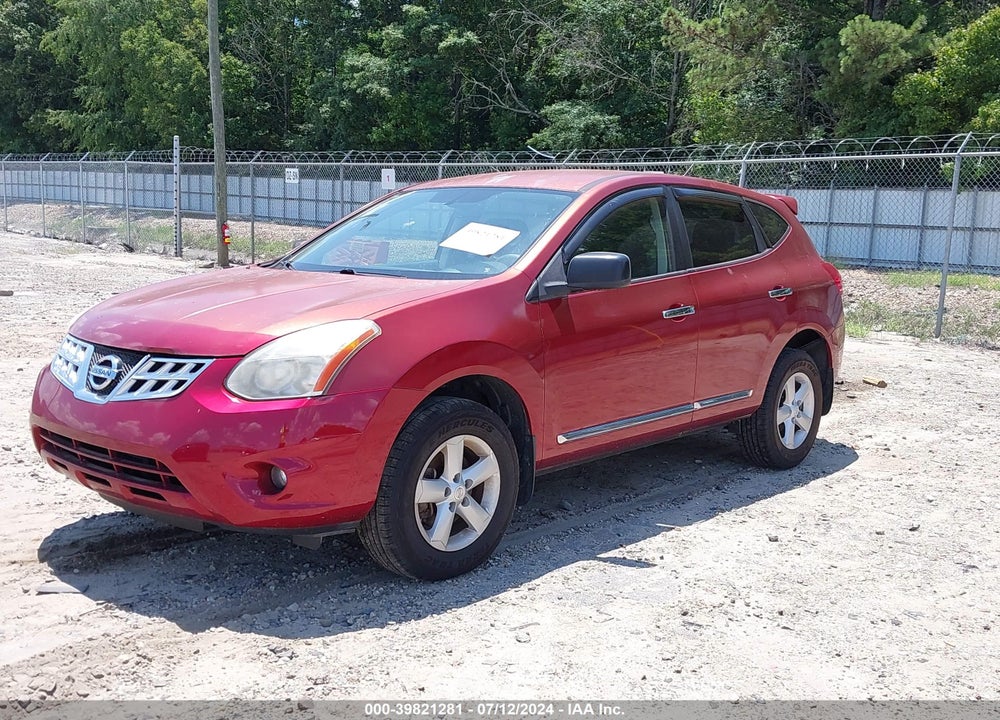 2012 NISSAN ROGUE S VIN: JN8AS5MT2CW292725