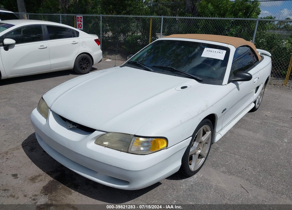 1997 FORD MUSTANG GT VIN: 1FALP45X8VF142872