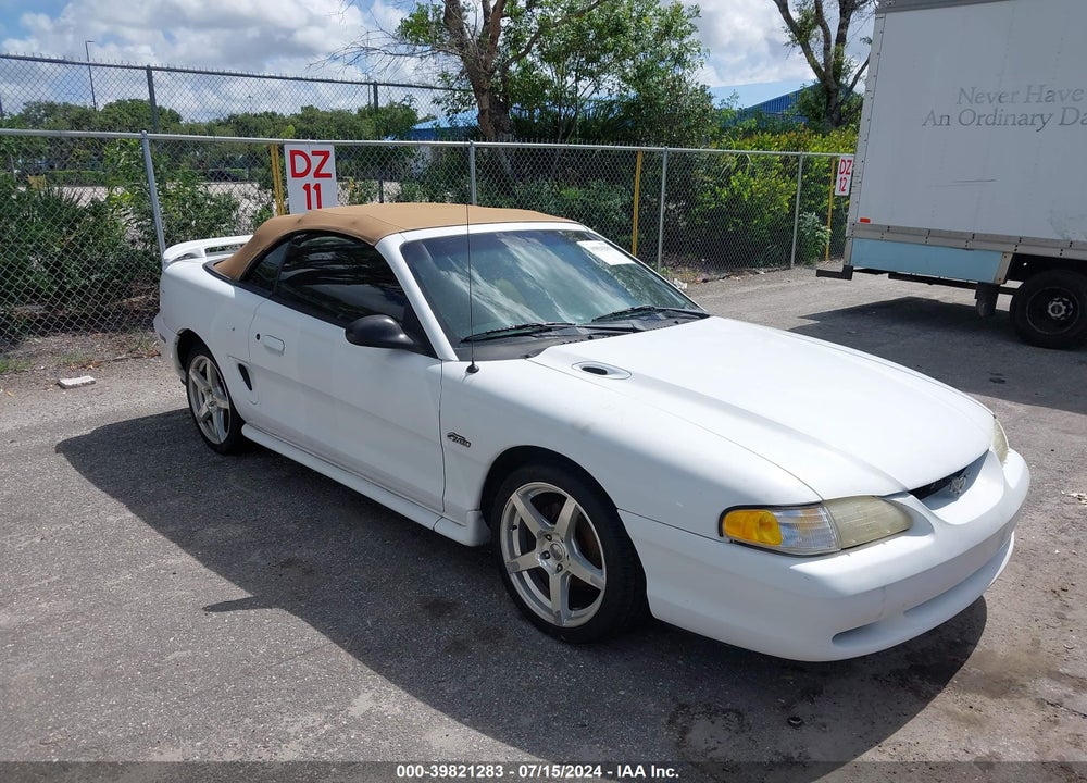 1997 FORD MUSTANG GT VIN: 1FALP45X8VF142872