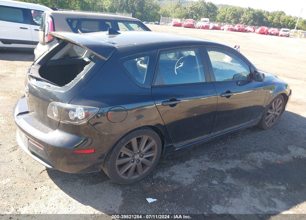 2008 MAZDA SPEED3 GRAND TOURING VIN: JM1BK34M881180710