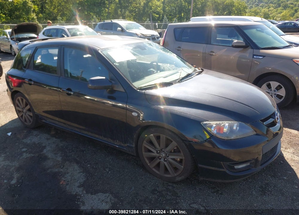 2008 MAZDA SPEED3 GRAND TOURING VIN: JM1BK34M881180710