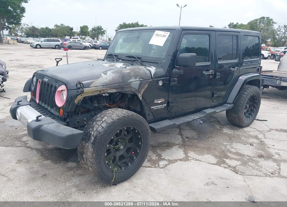 2012 JEEP WRANGLER UNLIMITED SAHARA VIN: 1C4HJWEG8CL209871