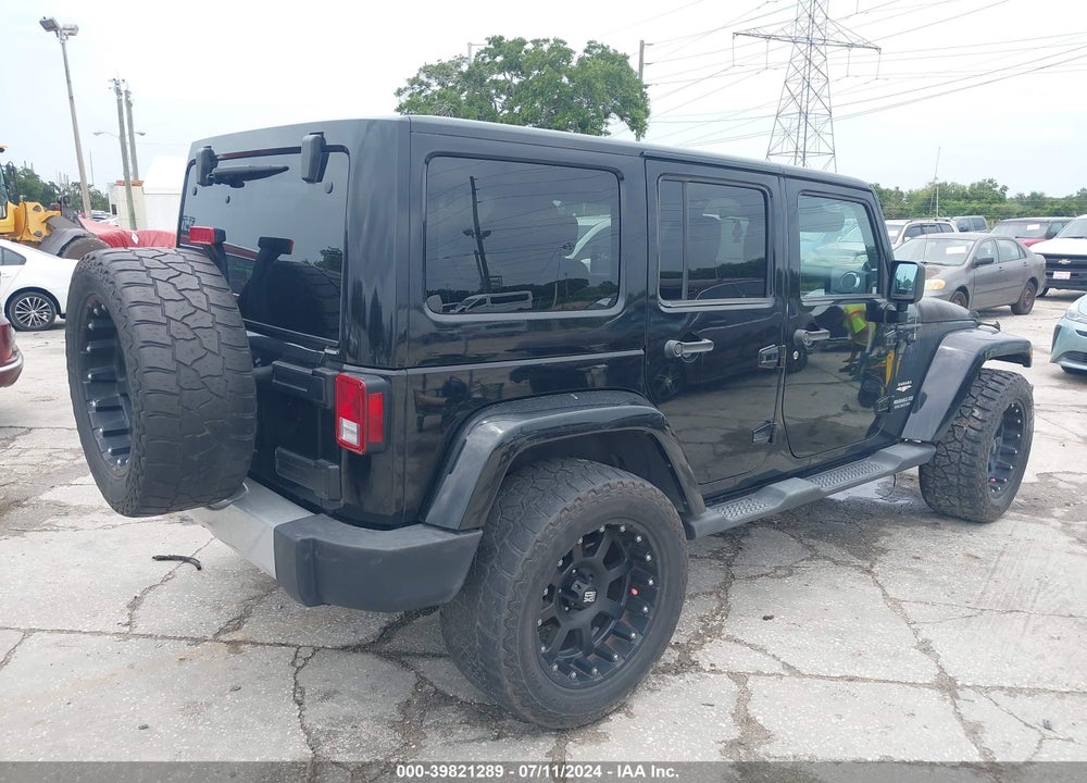2012 JEEP WRANGLER UNLIMITED SAHARA VIN: 1C4HJWEG8CL209871