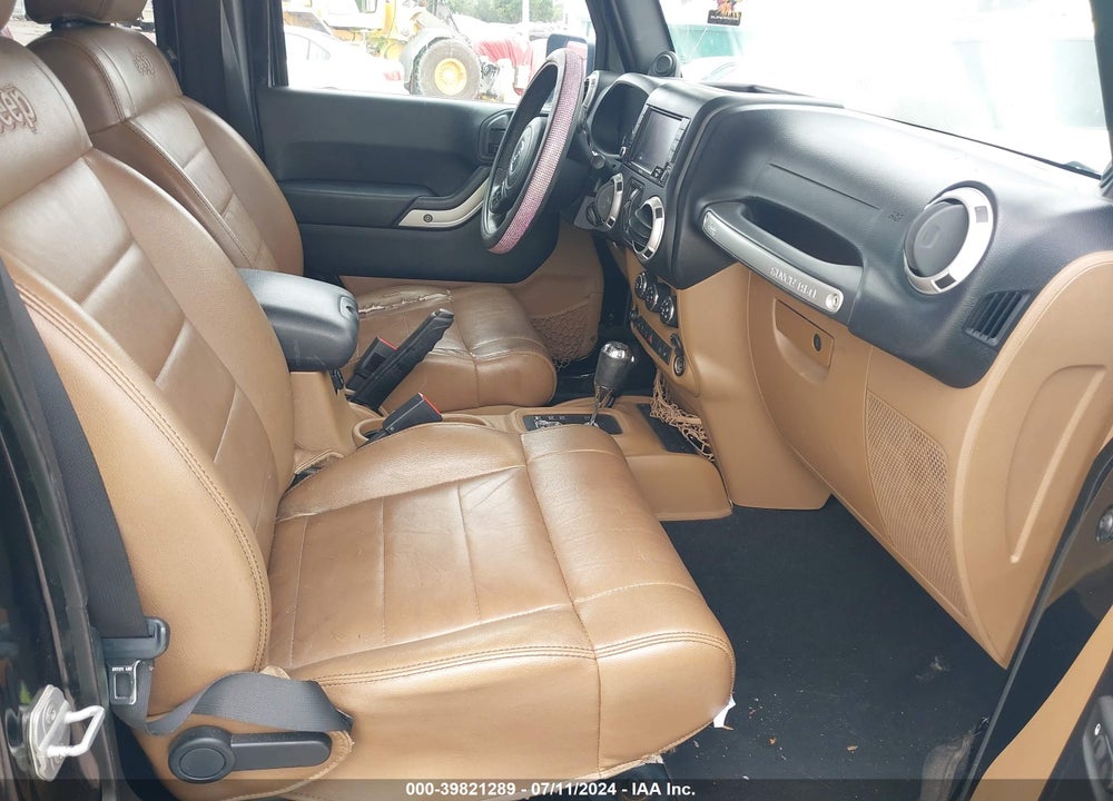 2012 JEEP WRANGLER UNLIMITED SAHARA VIN: 1C4HJWEG8CL209871