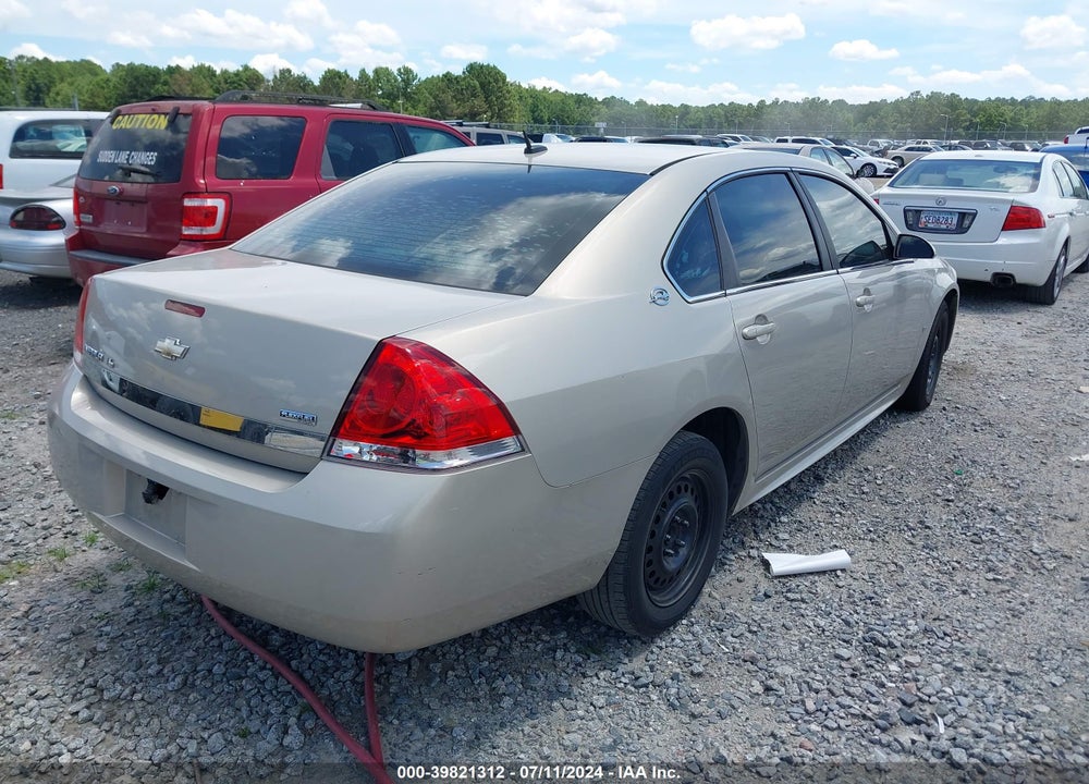 2009 CHEVROLET IMPALA LS VIN: 2G1WB57K191249247