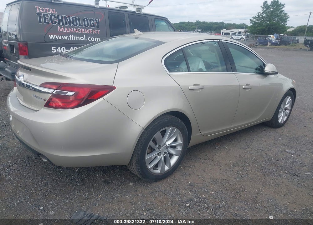 2014 BUICK REGAL TURBO VIN: 2G4GK5EX5E9258535