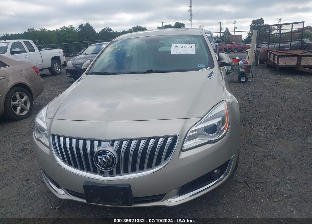 2014 BUICK REGAL TURBO VIN: 2G4GK5EX5E9258535