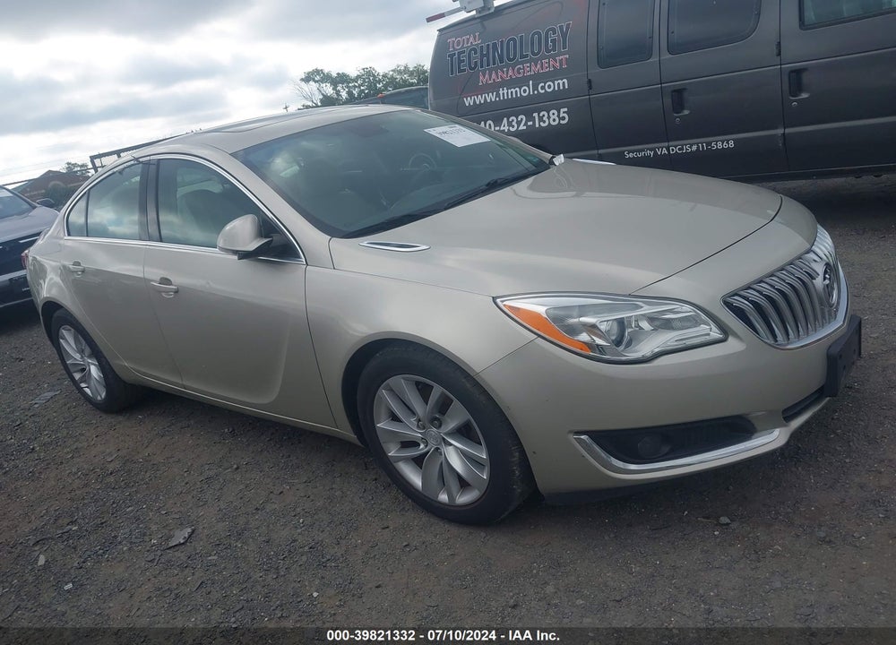 2014 BUICK REGAL TURBO VIN: 2G4GK5EX5E9258535