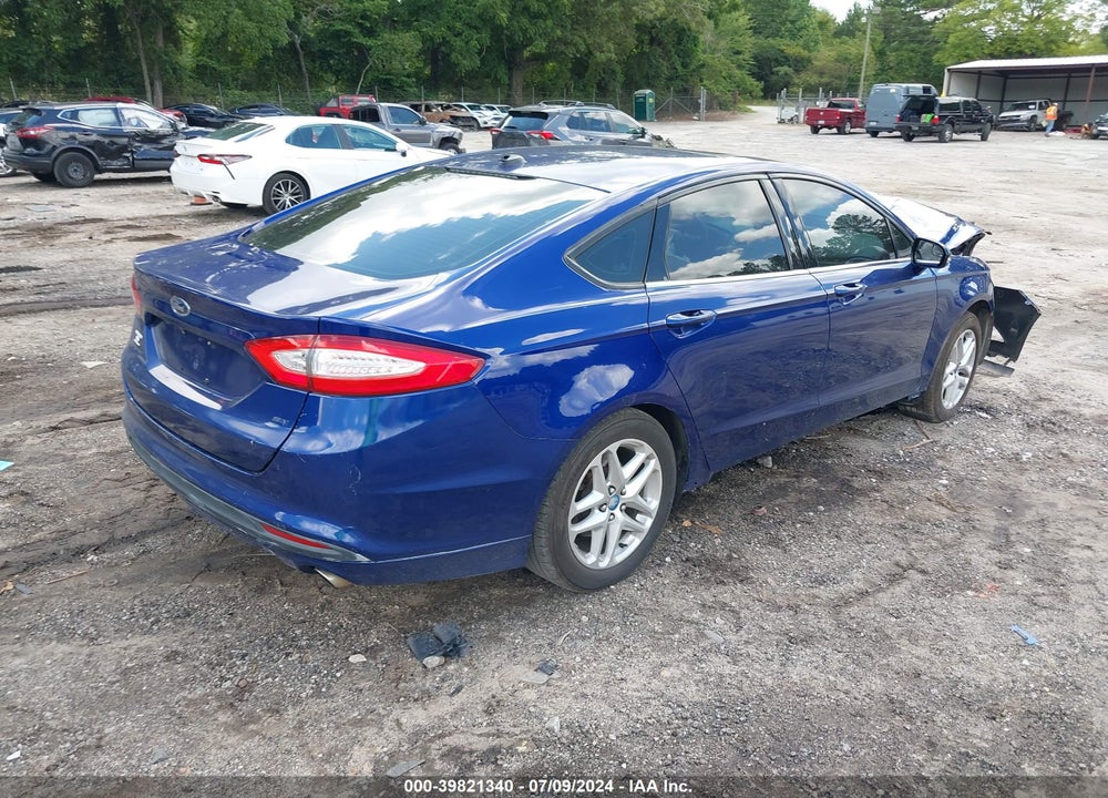 2013 FORD FUSION SE VIN: 3FA6P0H76DR174139