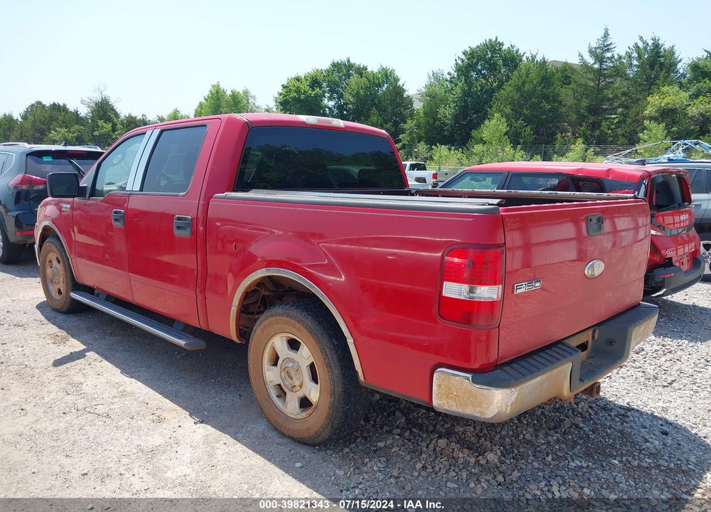 2007 FORD F-150 XLT VIN: 1FTRW12W07FA14310
