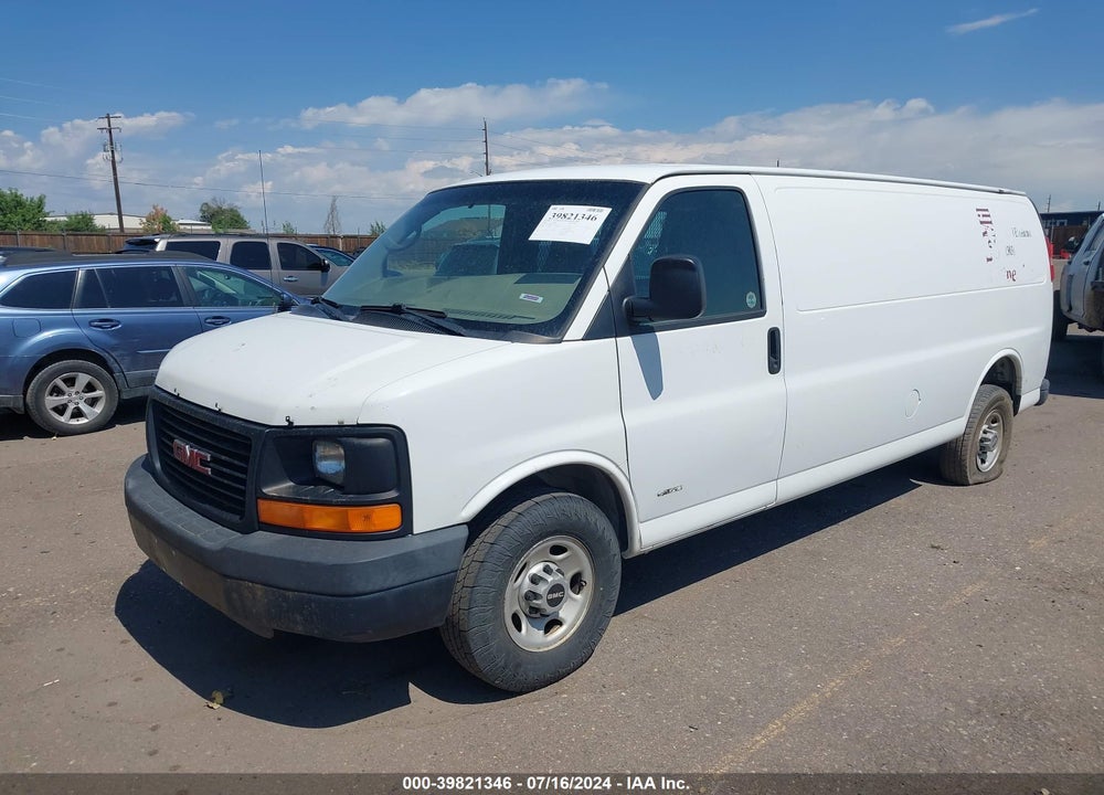 2008 GMC SAVANA WORK VAN VIN: 1GTGG29K581229404
