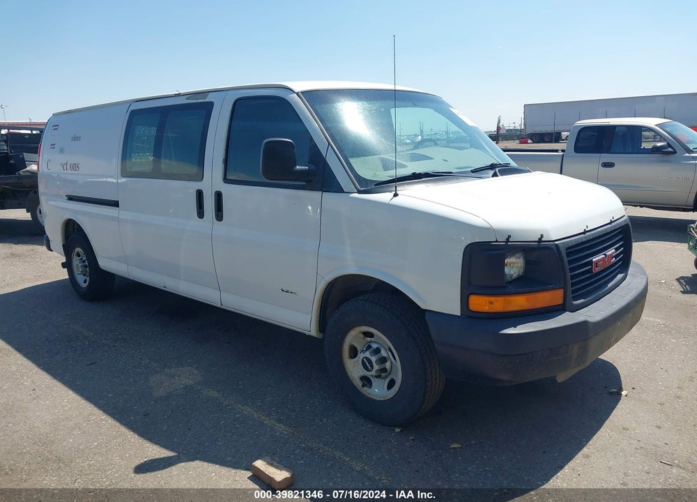 2008 GMC SAVANA WORK VAN VIN: 1GTGG29K581229404
