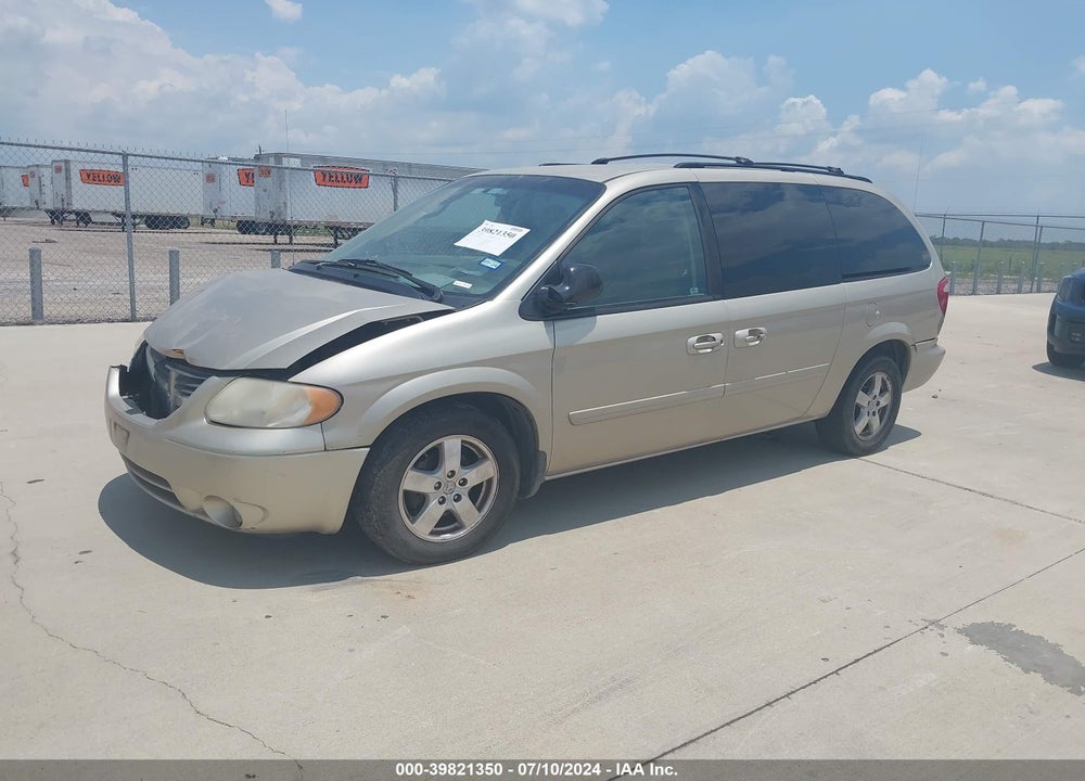 2007 DODGE GRAND CARAVAN SXT VIN: 2D4GP44L57R281009
