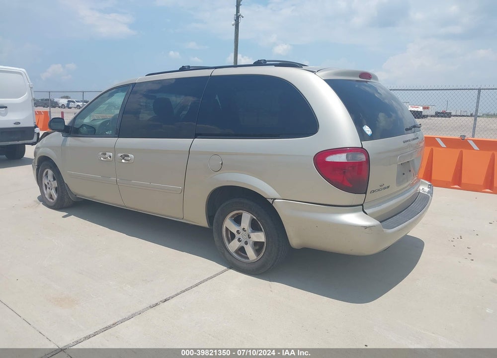 2007 DODGE GRAND CARAVAN SXT VIN: 2D4GP44L57R281009
