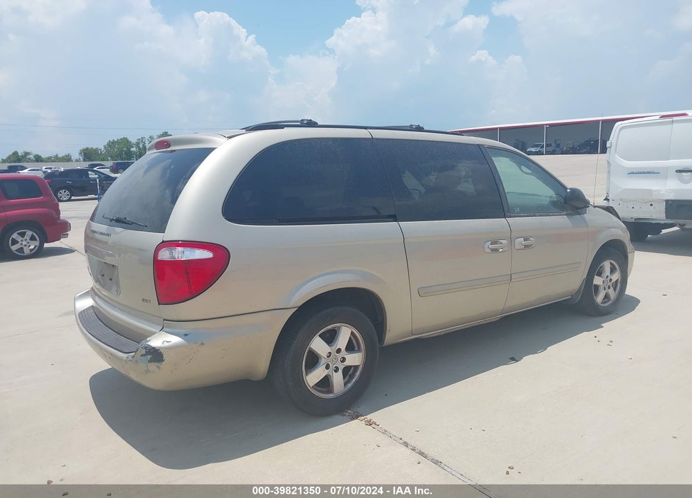 2007 DODGE GRAND CARAVAN SXT VIN: 2D4GP44L57R281009
