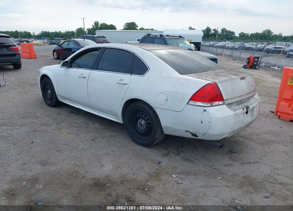 2014 CHEVROLET IMPALA LIMITED POLICE VIN: 2G1WD5E35E1167859