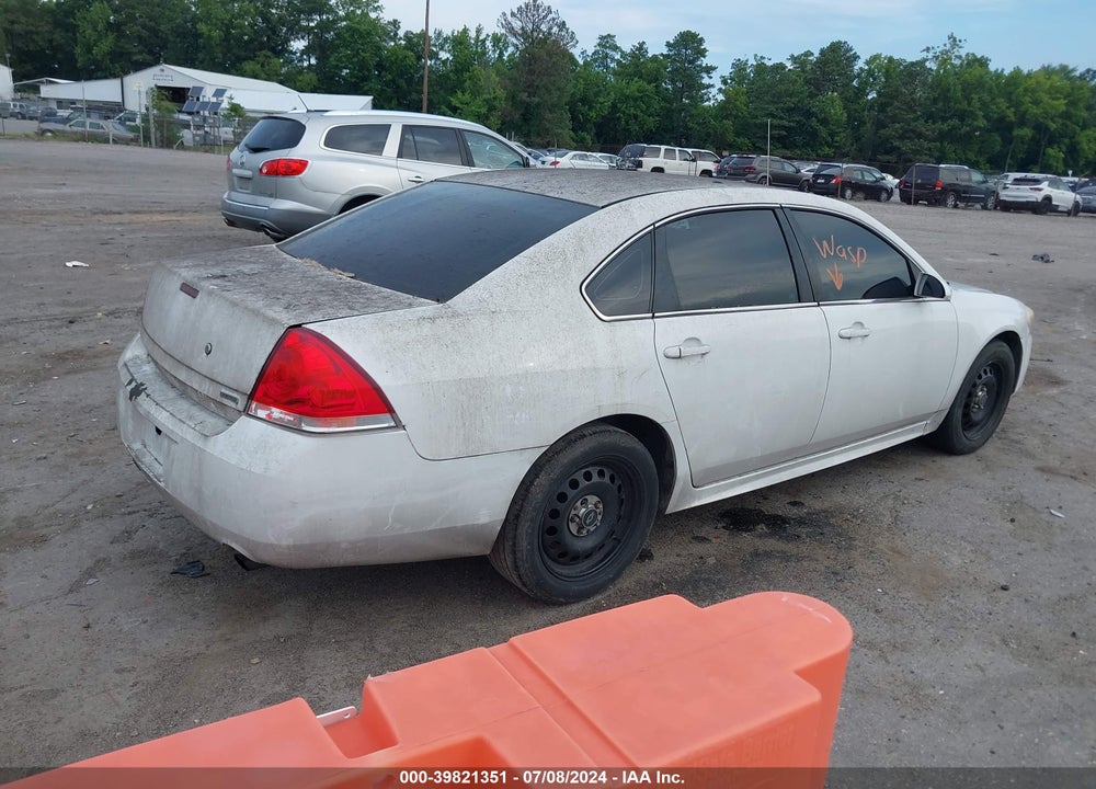 2014 CHEVROLET IMPALA LIMITED POLICE VIN: 2G1WD5E35E1167859
