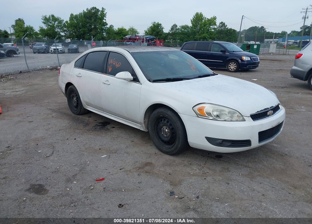 2014 CHEVROLET IMPALA LIMITED POLICE VIN: 2G1WD5E35E1167859